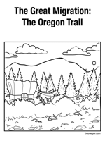 Oregon trail activities printables and lesson plans
