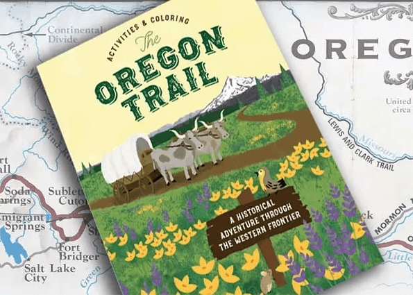 Free oregon trail activity and coloring book