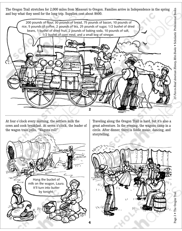 The oregon trail printable mini