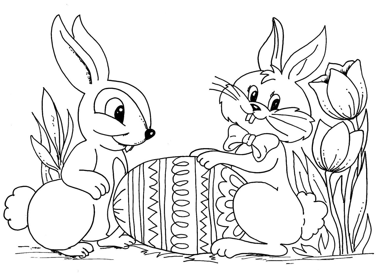 De pascua para colorear imãgenes y fotos