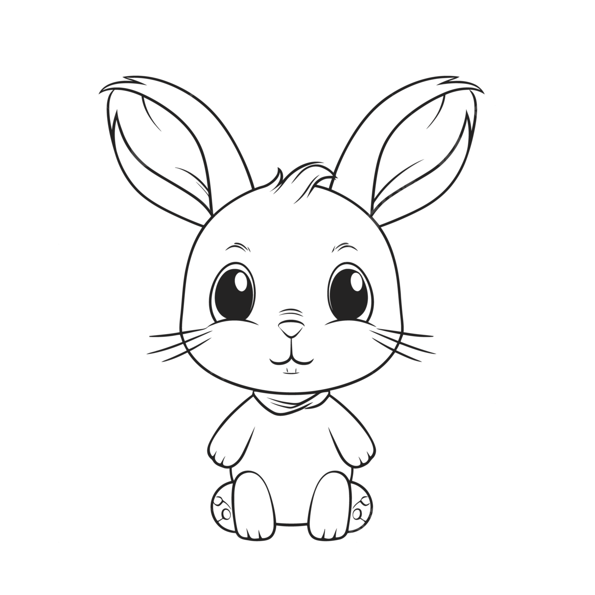 Dibujo de lindo conejito animal dibujos animados sobre un fondo blanco para colorear quema pãgina vector png dibujos dibujo de conejito dibujo del coche dibujo de dibujos animados png y vector para