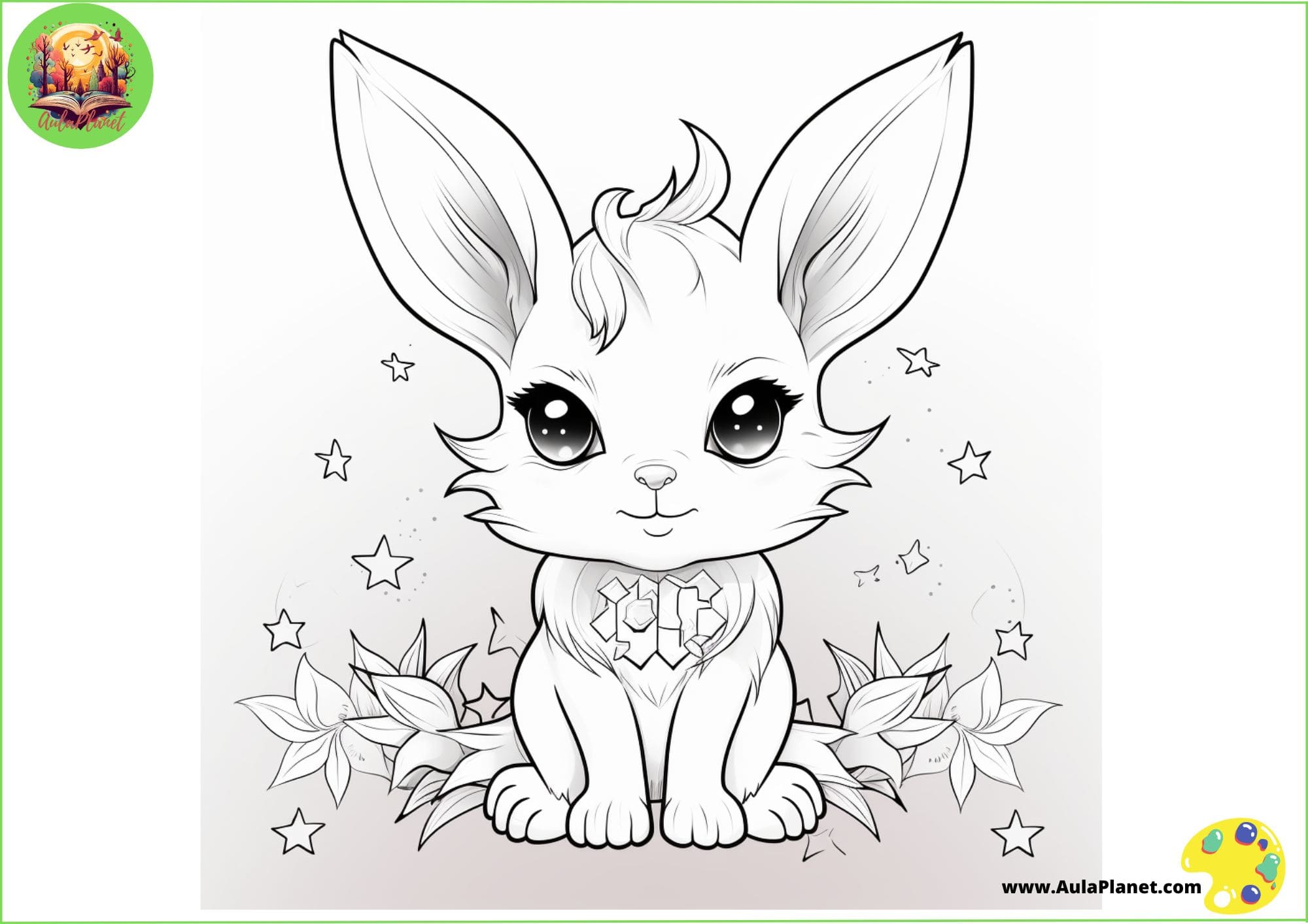 Dibujos de conejos para colorear e imprimir gratis