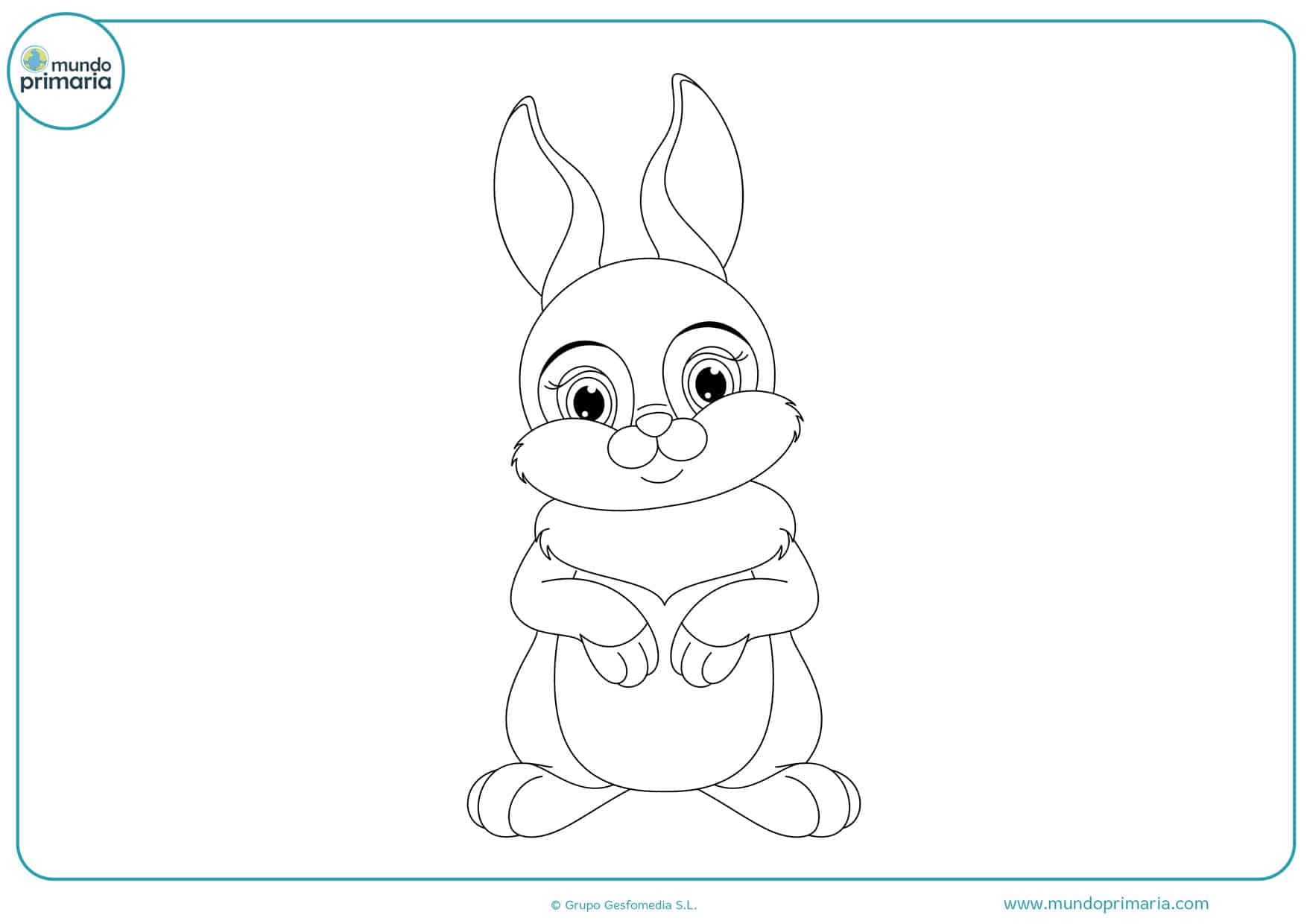 Dibujos de conejos para colorear