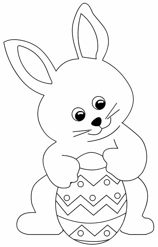 Desenhos de pãscoa pa imprimir e colorir