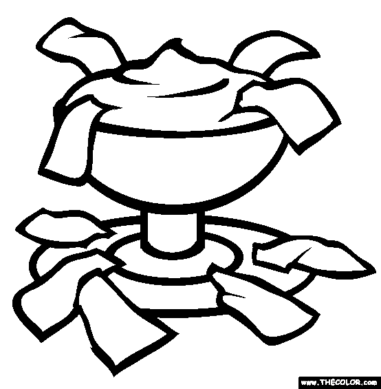 Bizarre food online coloring pages