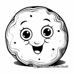 Cookie coloring pages