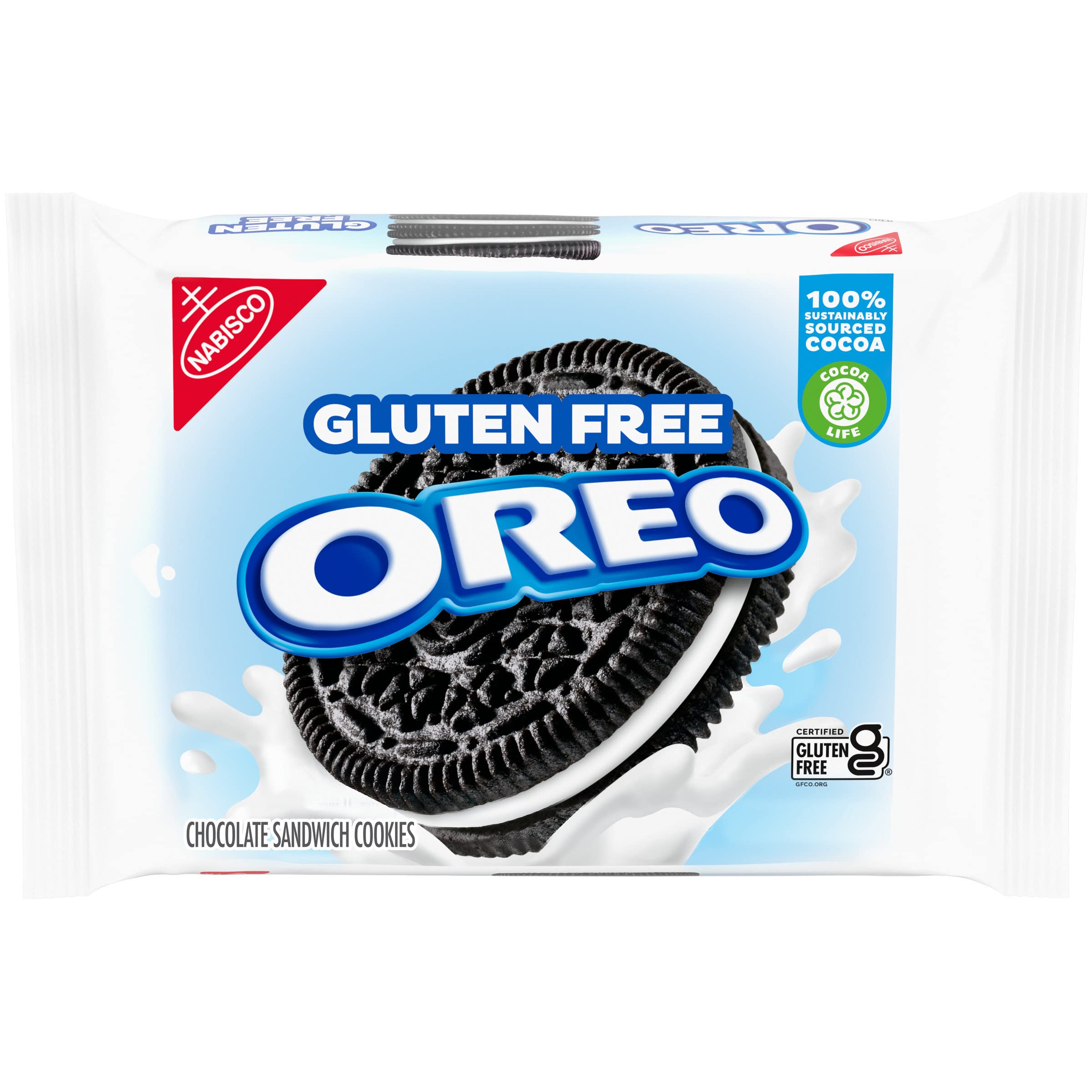 Oreo gluten free chocolate sandwich cookies oz grocery gourmet food