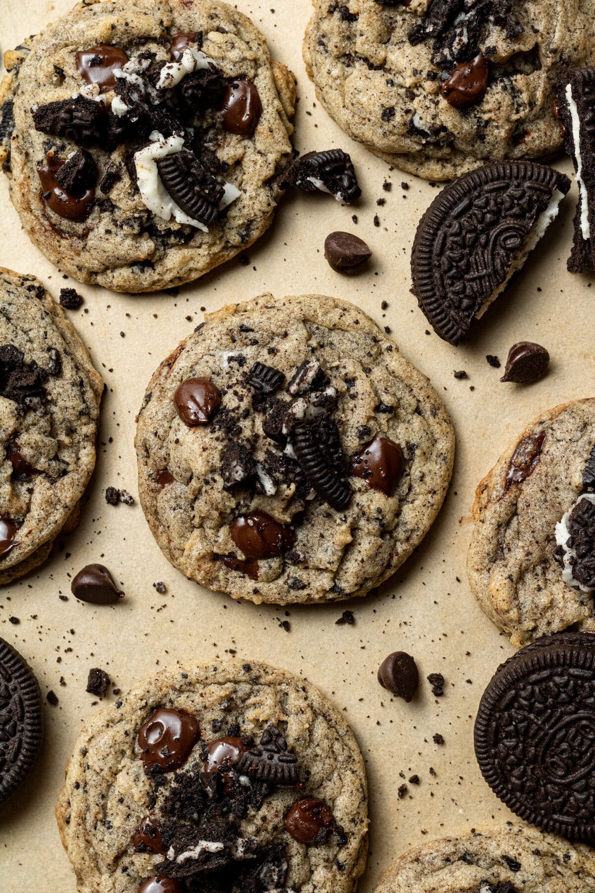 Oreo chocolate chip cookies