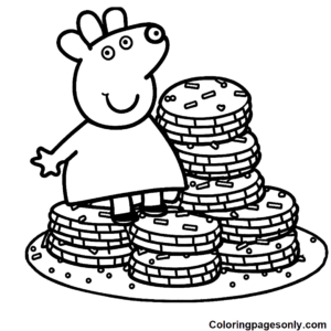 Cookie coloring pages printable for free download