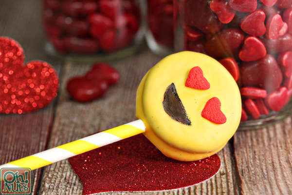 Heart eye emoji oreo pops oh nuts blog