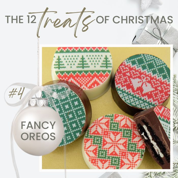 Fancy holliday oreos