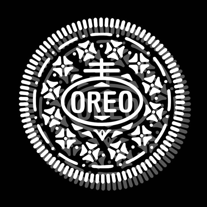 Oreo cookie painting by tony rubino artmajeur oreo oreo cookies cookie drawing