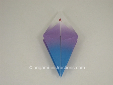 Origami bell flower folding instructions