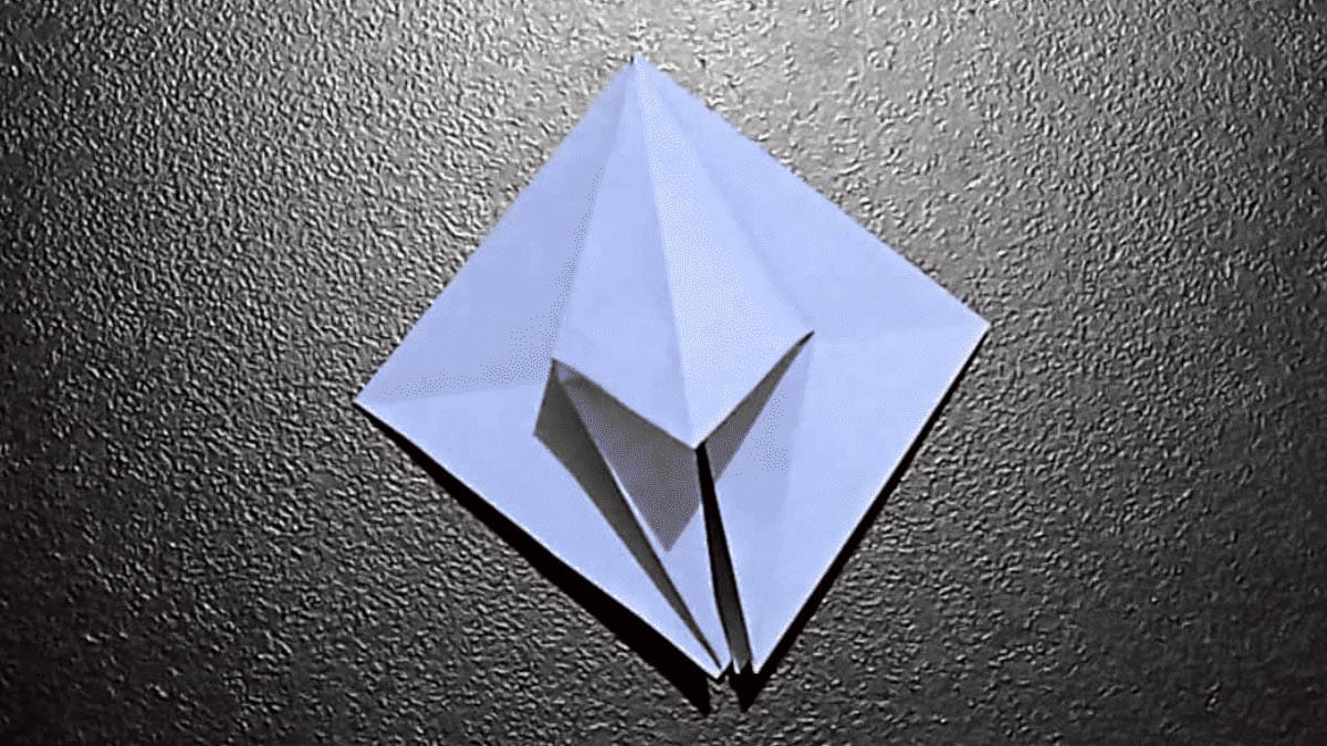 How to fold an origami bell flower origami bell flower instructions