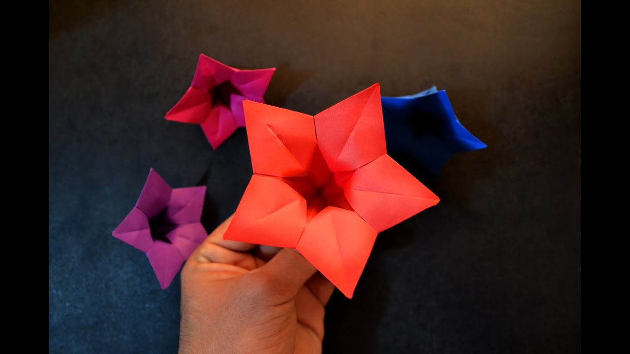 Origami chinese bell flower vera young