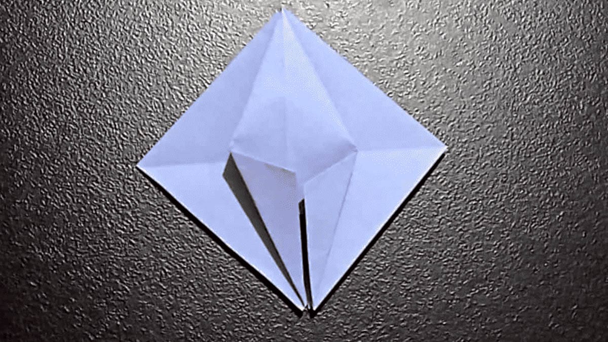 How to fold an origami bell flower origami bell flower instructions