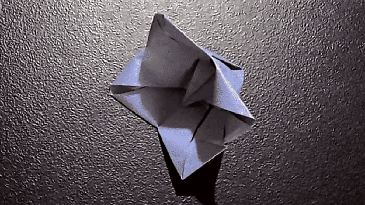 How to fold an origami bell flower origami bell flower instructions
