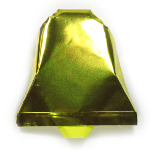 How to make a d christmas origami bell page