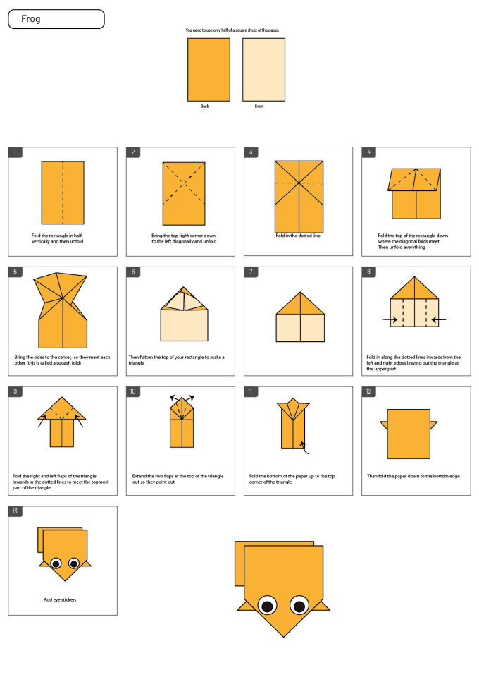 Design coloring book and origami paper instruction and games by nardesigns