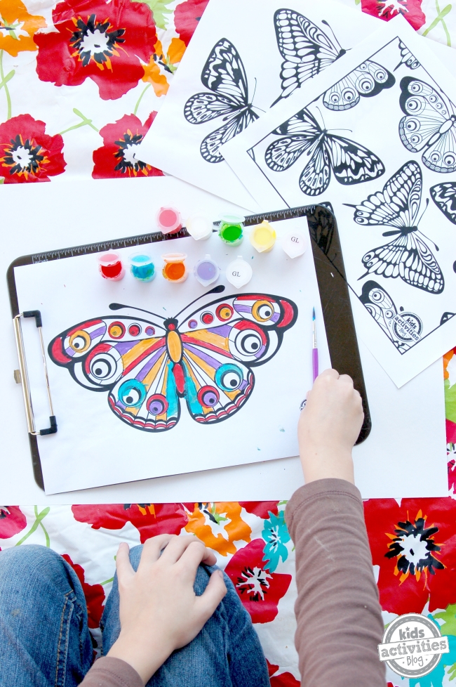 Beautiful butterfly coloring pages to download print kids activities blog
