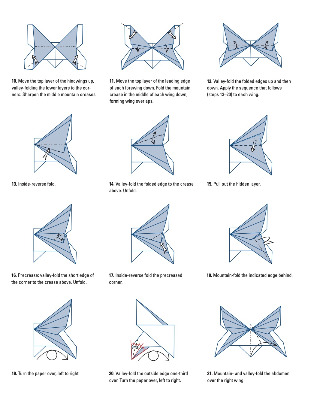Folded origami swallowtail butterfly designed for guy kawasaki â