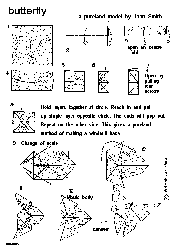 Im picturing a butterfly mobile for someone elses baby origami butterfly origami butterfly instructions origami butterfly easy
