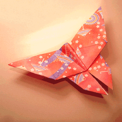 Origami butterfly