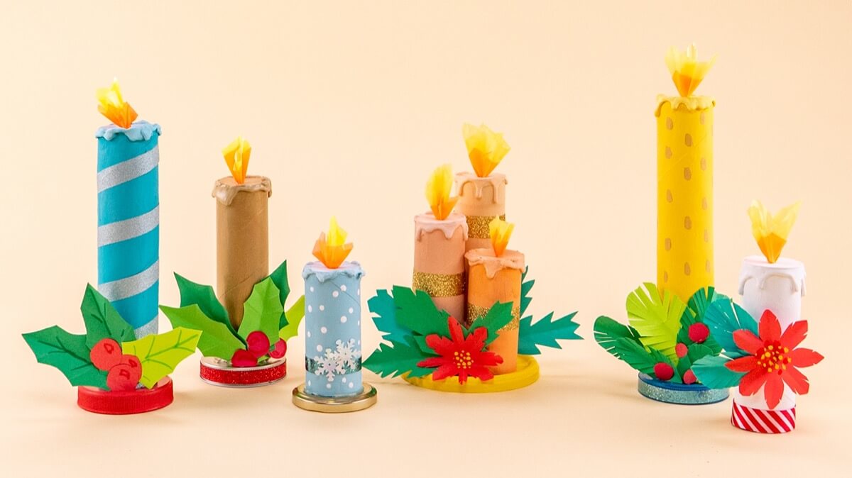 Cozy candle craft