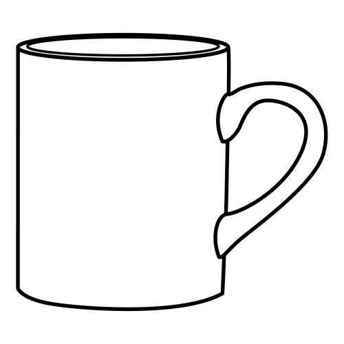 Coloring pages coffee cup drawing paper tea cups