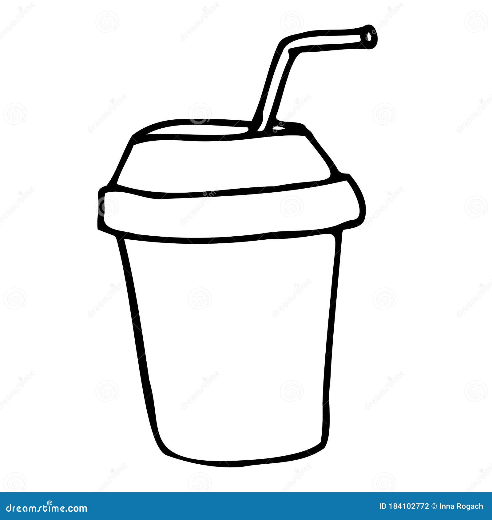 Hand drawing coffee cupcoffee to go paper cups vectorhot drinks take away concept stock vector
