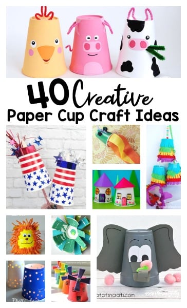 Creative paper cup crafts and activities ideas to try today