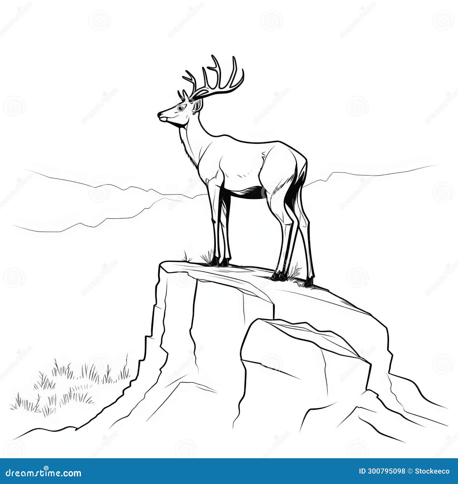 Deer perspective stock illustrations â deer perspective stock illustrations vectors clipart