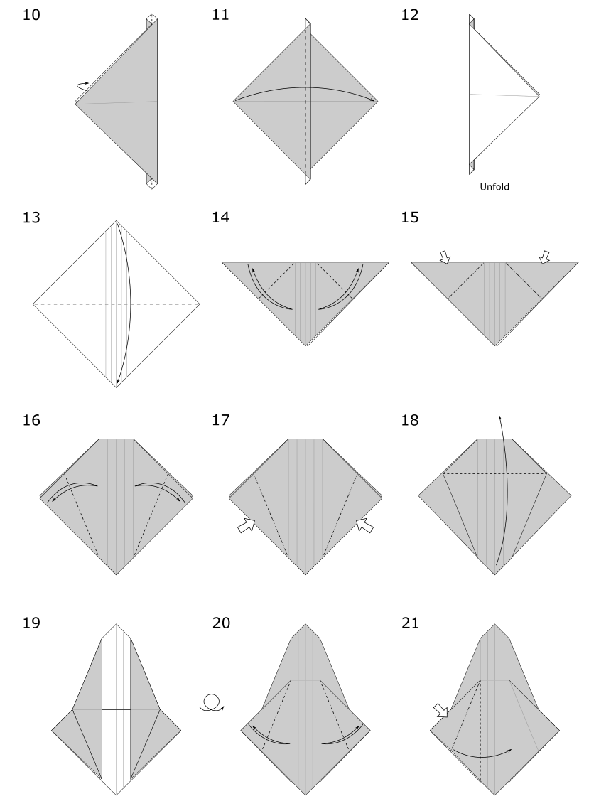 Origami dragon v