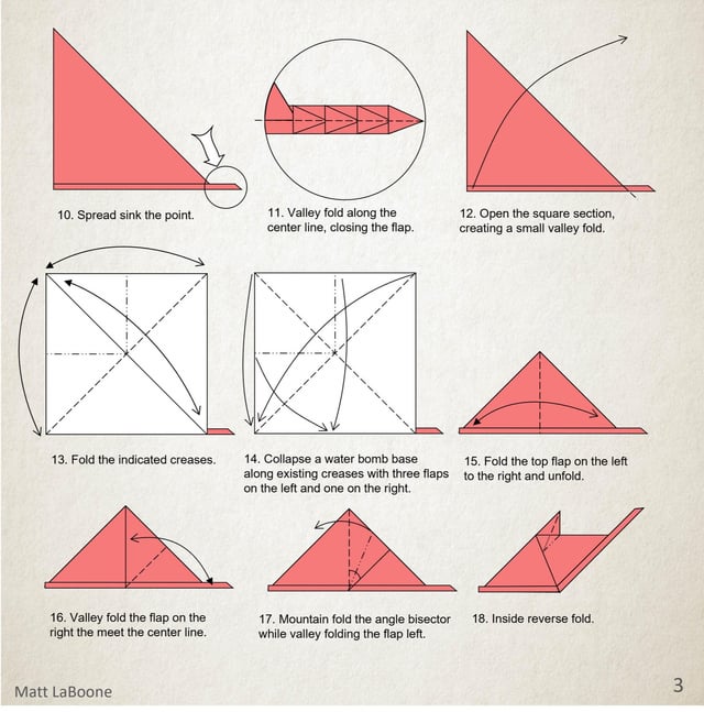 Chinese dragon diagrams designed by matt laboone original design r origami
