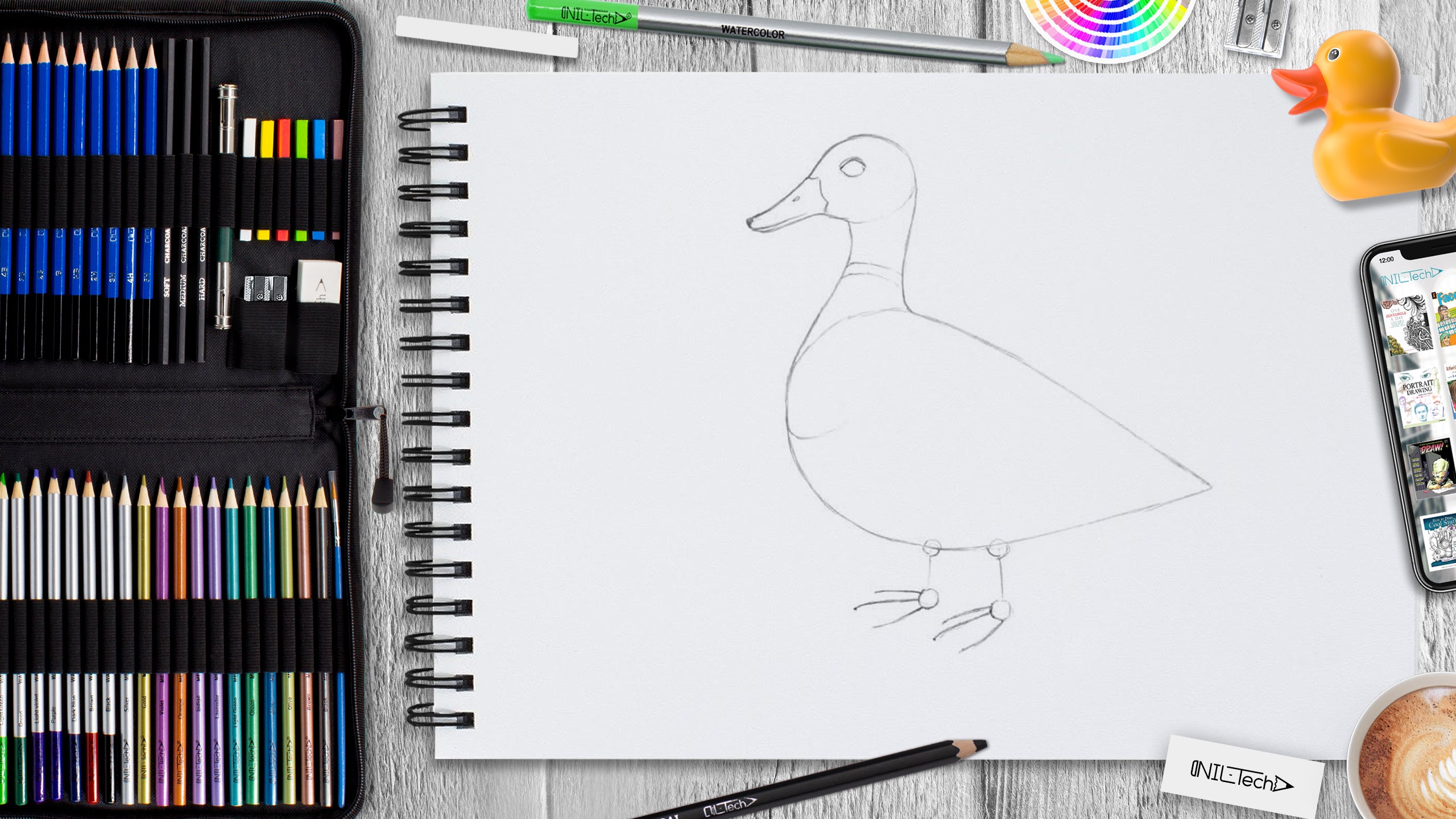 How to draw a duck nil tech