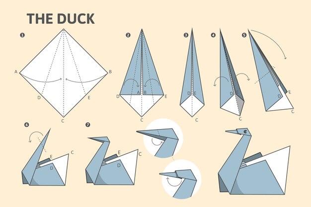 Page origami fold images
