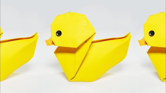 How to ake a paper duck