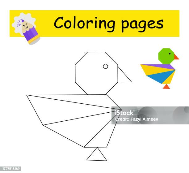 Coloring page with crown for kids stock illustration