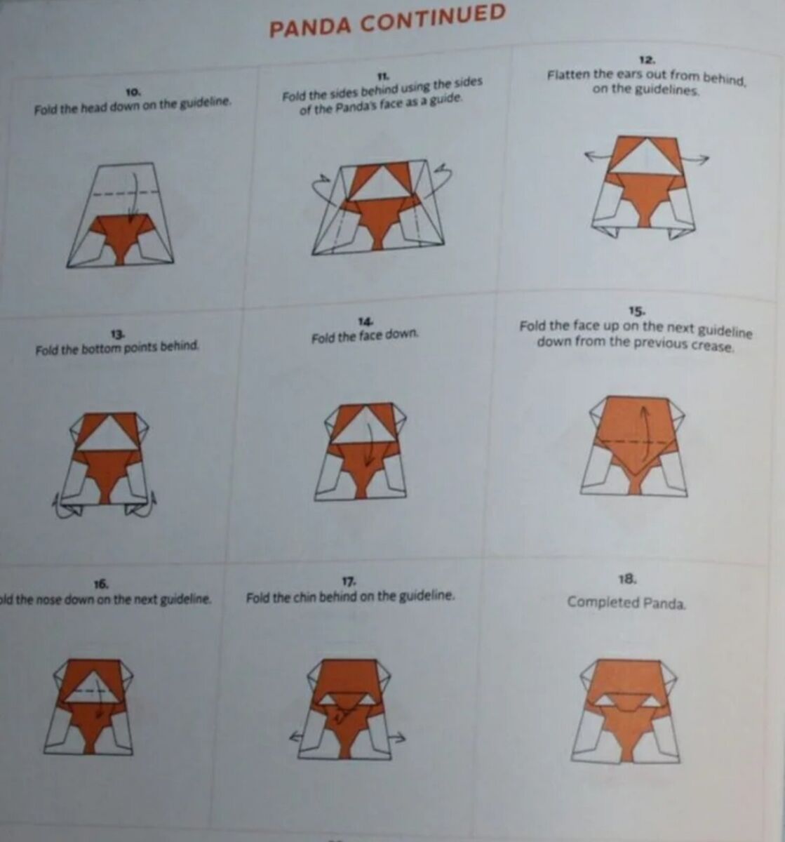 New adult coloring book origami fauna animals