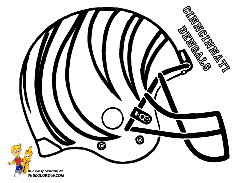 Superbowl coloring pages
