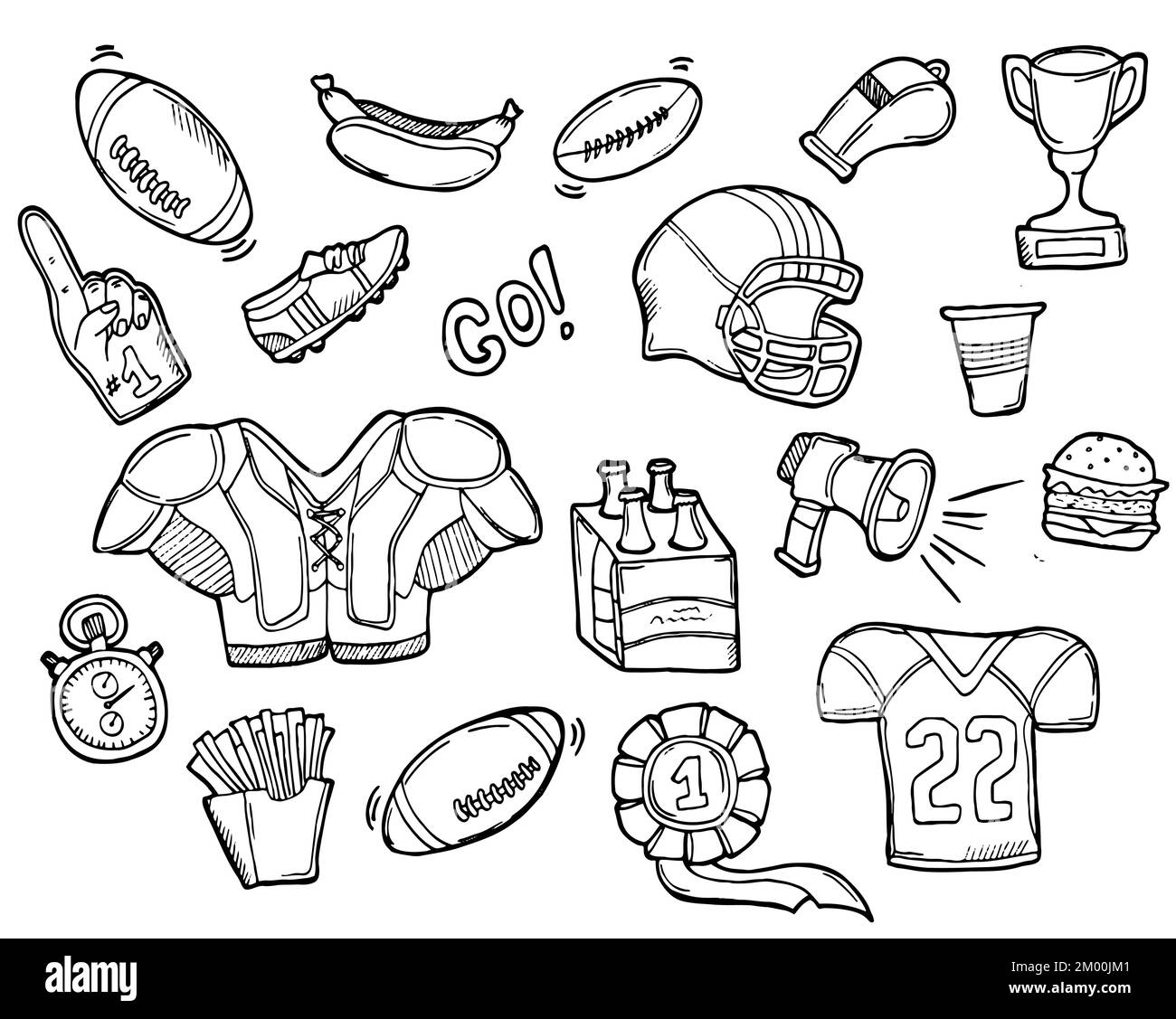 Football helmet design black and white stock photos images