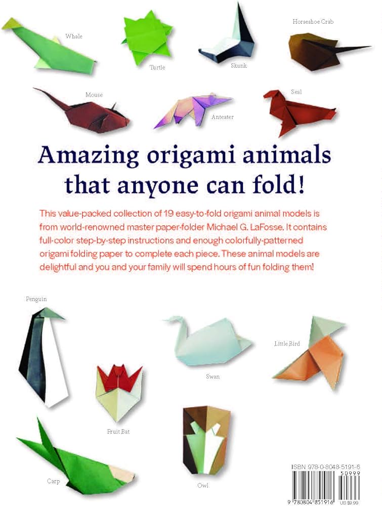 Fun easy origami animals full
