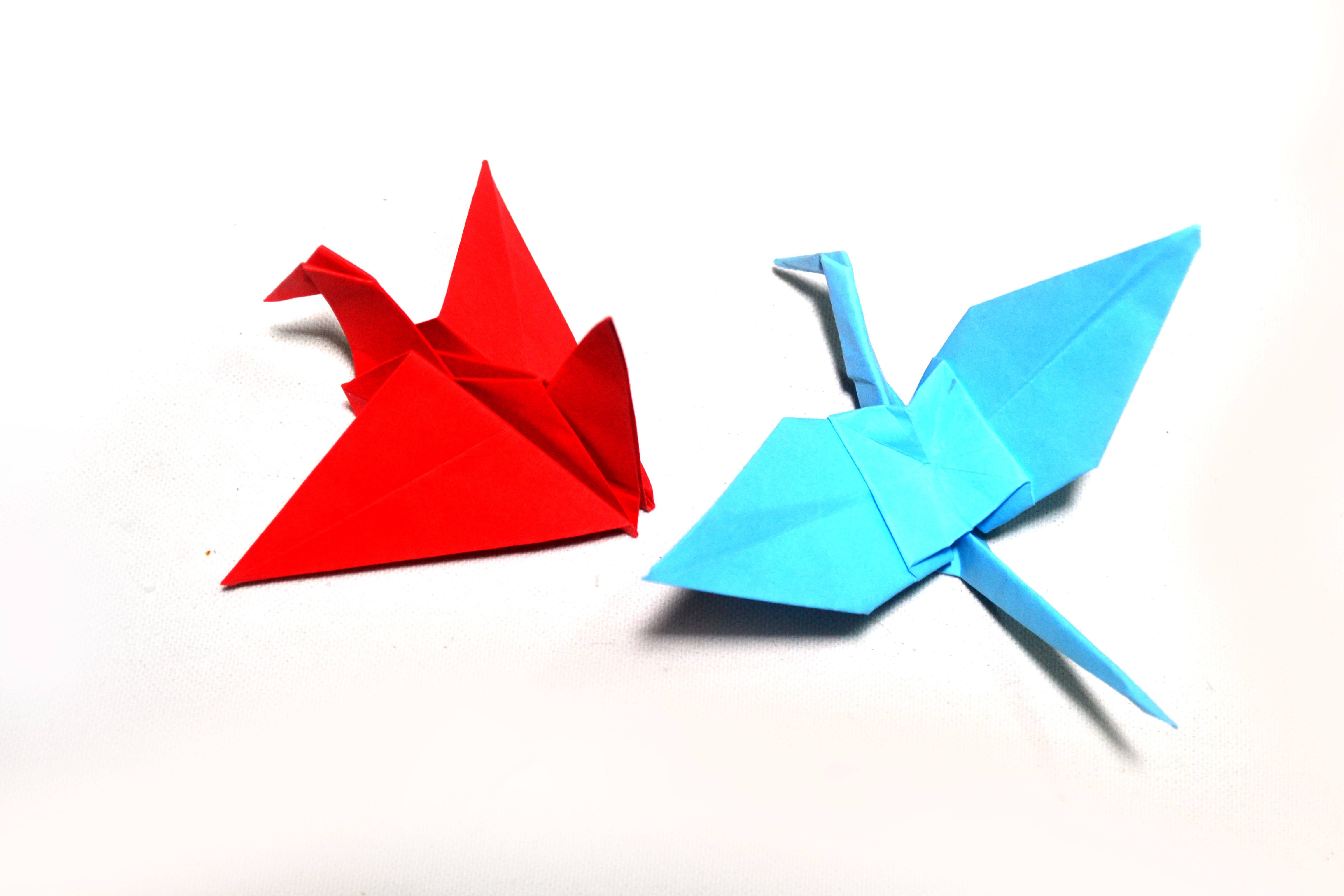 How to make origami birds with pictures