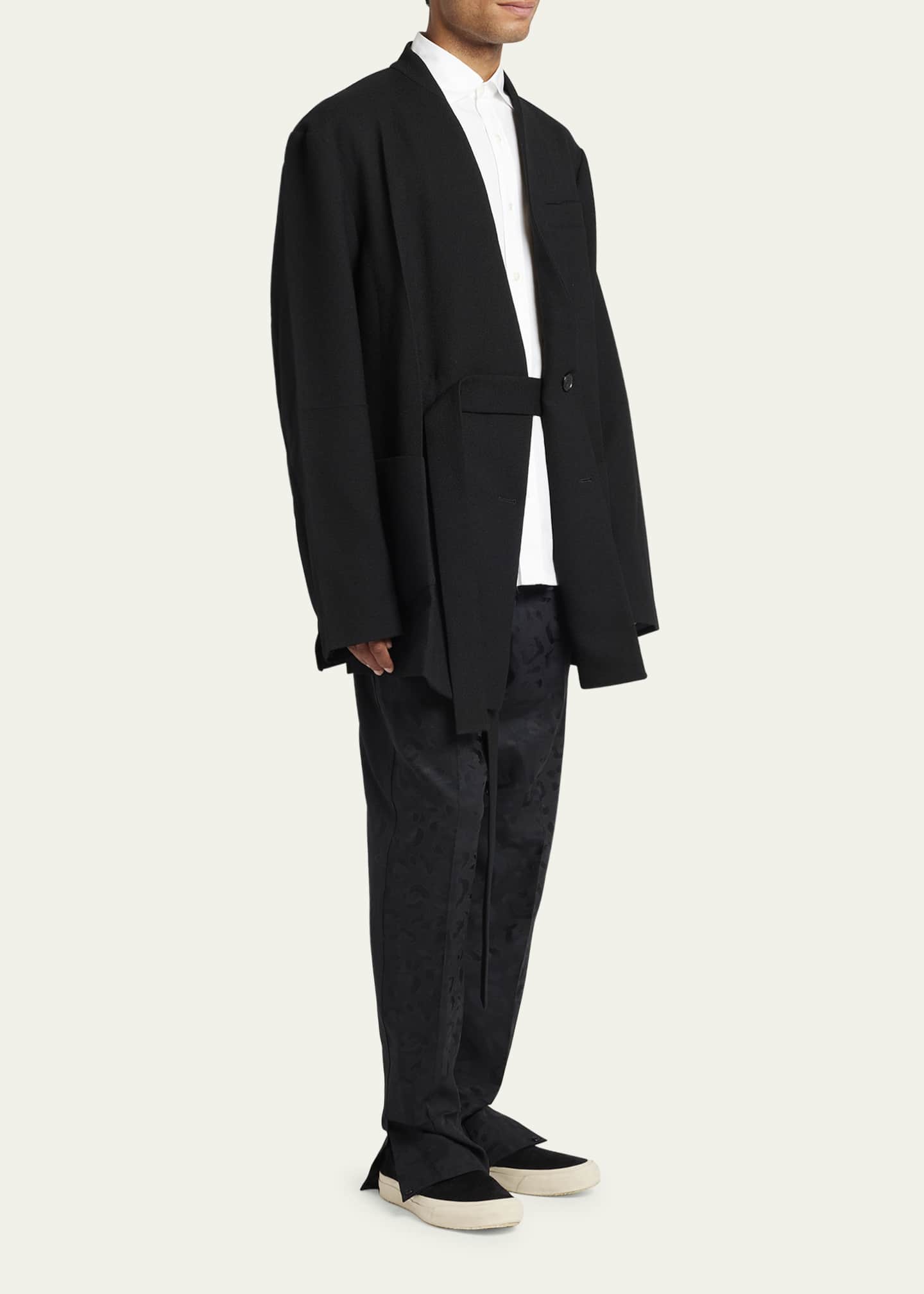 Setchu origami georgette jacket
