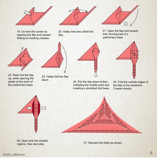 Chinese dragon diagrams designed by matt laboone original design r origami