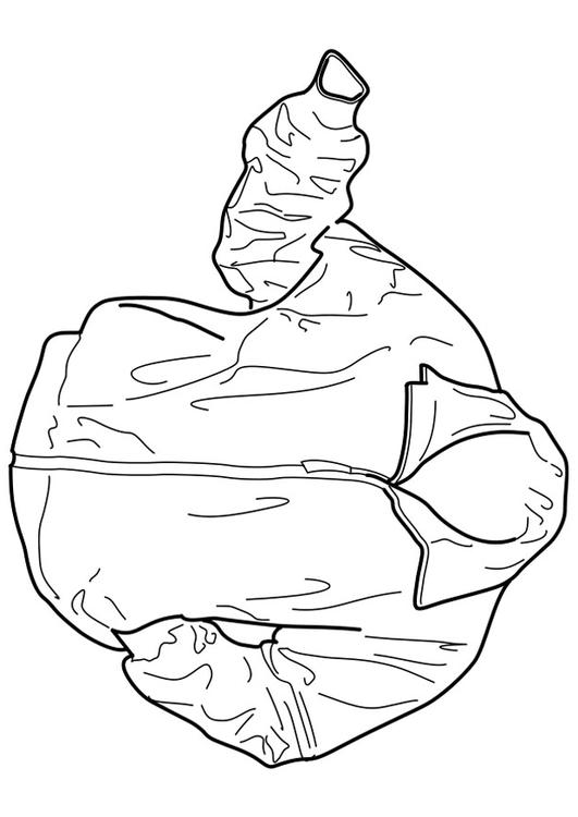 Coloring page jacket