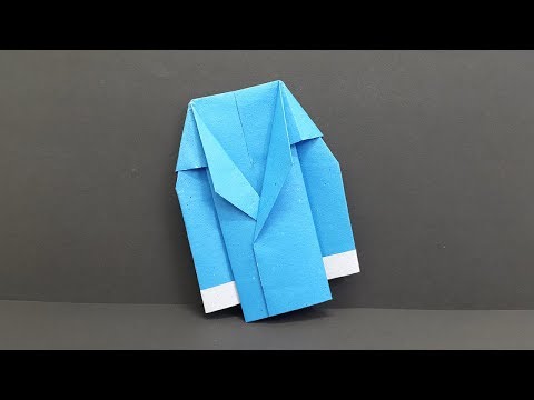 How to make a paper coat suitjacket