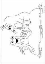 The mole coloring pages
