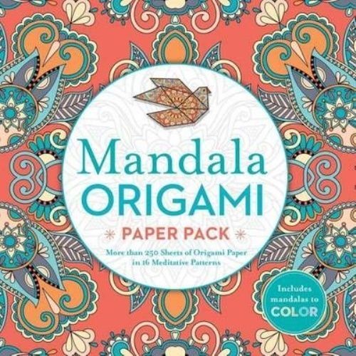 Mandala origami paper pack more than sheets of origami paper in meditative patterns by inc sterling publishing paperback for sale online