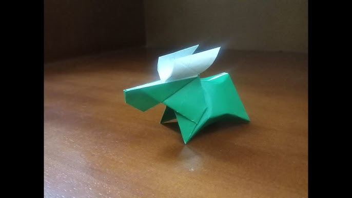 Easy origami moose